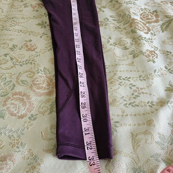 Victoria’s Secret PINK Essential Pocket Leggings Burgundy Size Small 4/170/66A - Picture 2 of 4